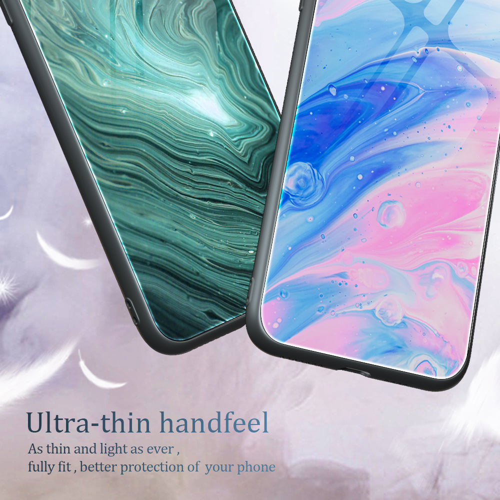 For Xiaomi Redmi Note 13 Pro 4G / Poco M6 Pro 4G Case Marble Pattern Tempered Glass Phone Back Protector For Xiaomi Redmi Note 13 Pro 4G / Poco M6 Pro 4G Case Marble Pattern Tempered Glass Phone Back Protector